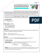 Medidas de tendencia central en datos estadísticos