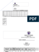 SCHOOL SECONDARY - Math: Republic of The Philippines Schools Division of Quezon Province