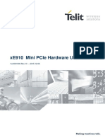 Telit Xe910 Mini PCIe Adapter Hardware User Guide r10