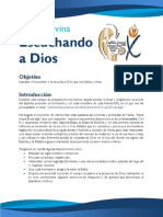 Lectio Divina "Escuchando A Dios"