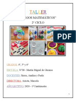 Taller - Juegos Matemáticos