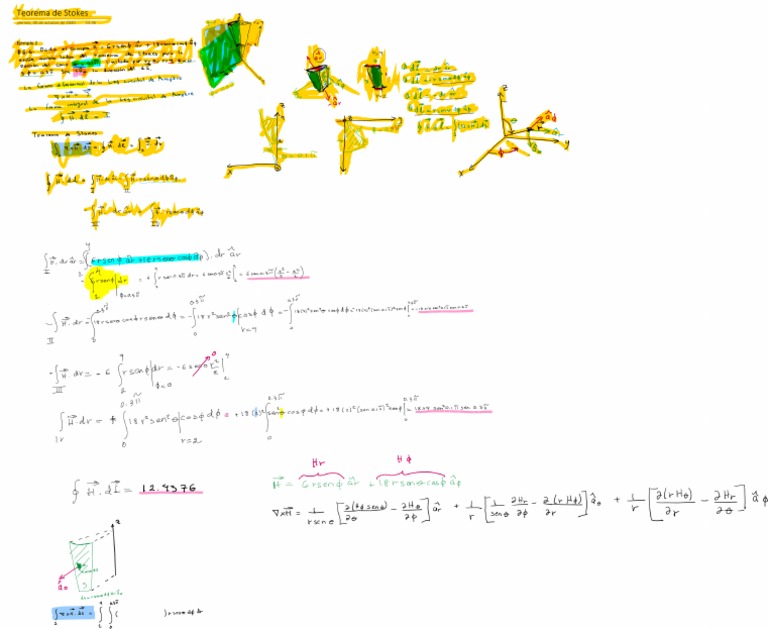 Teorema de Stokes PDF