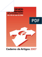 Seminário Extensão FUMEC 2008