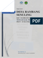 Desa Rambang Senuling: Kec. Rambang Kapak Tengah Kab. Prabumulih Prov. Sumatera Selatan