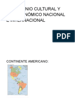 Patrimonio Cultural Y Gastronómico Nacional E Internacional