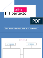 Hipertexto e hyperlink