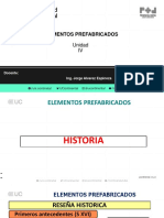 Elementos Prefabricados: Unidad IV