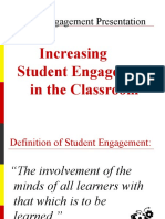 Student Engagement Presentation