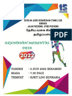 Buku program Merentas Desa 2022