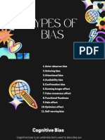 For Types of Bias Final