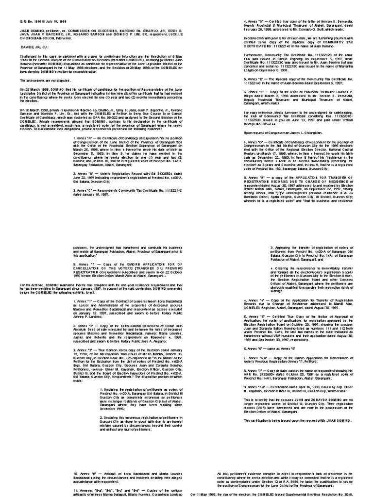 Banc Denying DOMINO's Motion For Reconsideration. 1âwphi1.nêt PDF