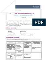 Guía de producto académico sobre el sistema inmune