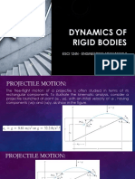 Dynamics of Rigid Bodies & Projectile Motion