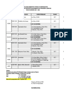 Jadwal D3 Kep Genap 2021-2022