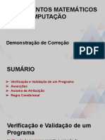 Fundamentos Matemáticos para Computação