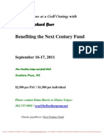 Golf Outing For Next Century Fund