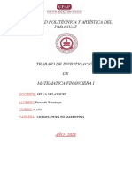 Universidad Politécnica Y Artística Del Paraguay: Docente: Alumno Curso: Carrera