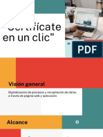 Certifícate en Un Clic