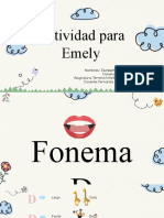 Emely, Fonema D