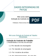 Extinção Do Contrato de Trabalho