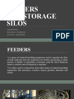 Feeders and Storage Silos: Presentors: Balabag, Danielle Dacara, Samantha