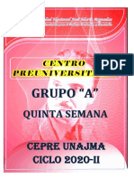 Grupo "A": Quinta Semana