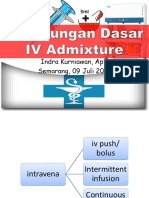 Perhitungan Dasar Sediaan IV 2019