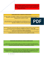 Instrucciones para El Llenado Del Cuadro de Datos: Marcar Con Un 1 para SÍ en La Casilla Correspondiente