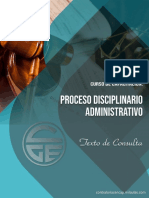 Proceso Disciplinario Administrativo