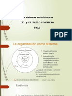 Los sistemas socio técnicos