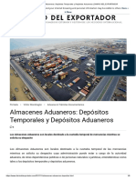 INFO 2 Almacenes Aduaneros - Depósitos Temporales y Depósitos Aduaneros - DIARIO DEL EXPORTADOR