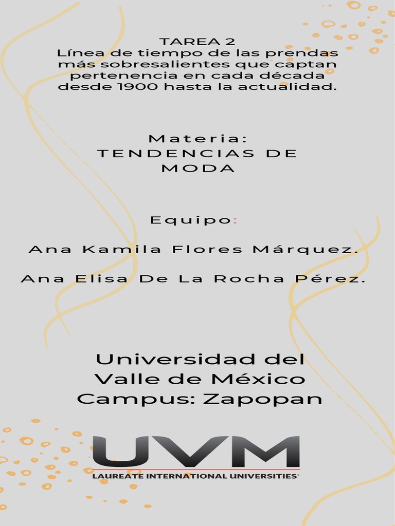 Tarea 2 Tendencias de Moda | PDF | Corsé | Moda