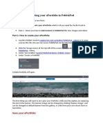 Creating Your Eportfolio in PebblePad