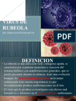 Virus de Rubeola: Dr. Diego Santos Marcos