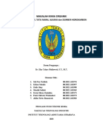 MAKALAH KIMIA ORGANIK ISOMER STRUKTUR, TATA NAMA, ALKANA Dan SUMBER HIDROKARBON