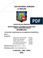 PDF Informe n4 Extraccion y Propiedades de Los Pigmentos Fotosinteticos - Compress