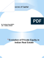 REAL ESTATE - Sources of Capital: Mr. Hardeep Dayal MRICS Ceo - Kamala Group