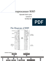 Microprocessor 8085: Opcode Fetch Cycle Sandip Das