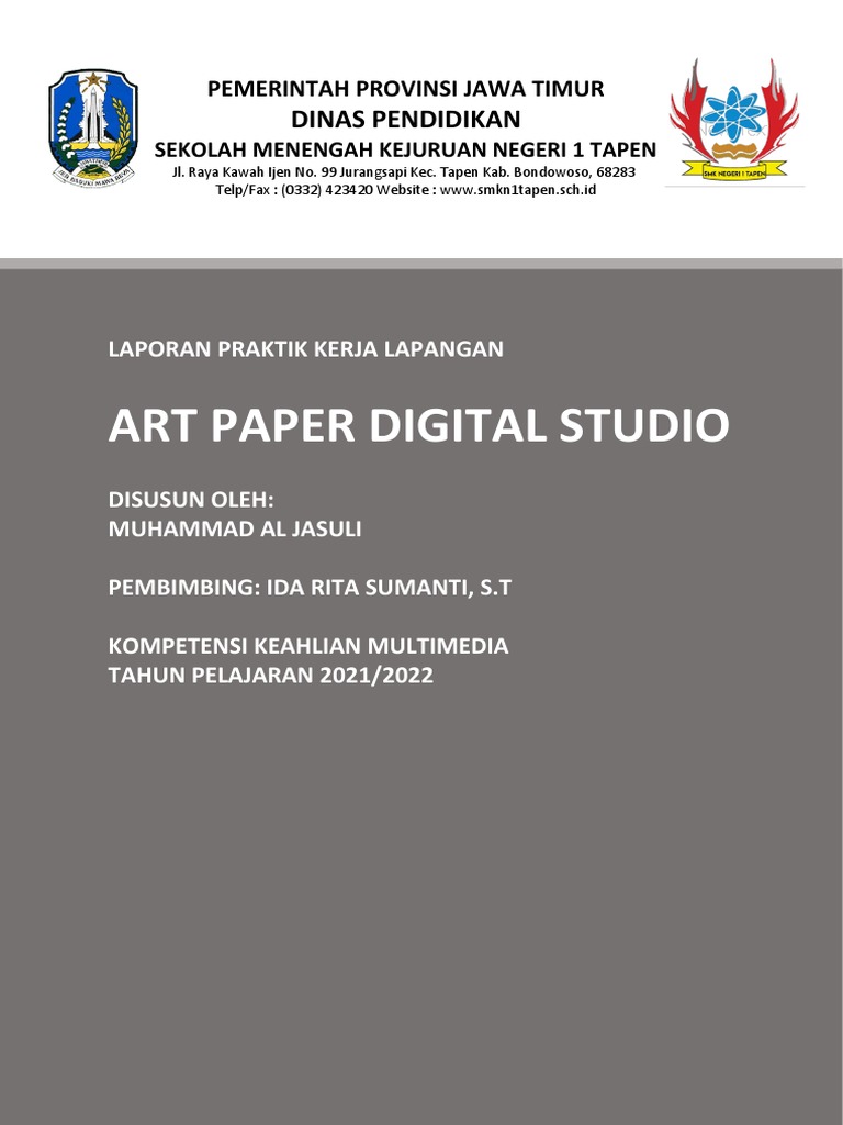 Art Paper Digital Studio Dinas Pendidikan PDF