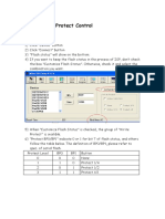 Flash Write Protect Control