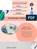 Quimiorterapia Radioterapia