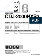 CDJ2000NXS2 RRV4645 SM