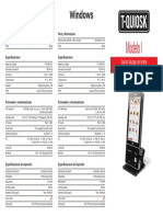 Ficha - Tecnica - T Quiosk TQ 1