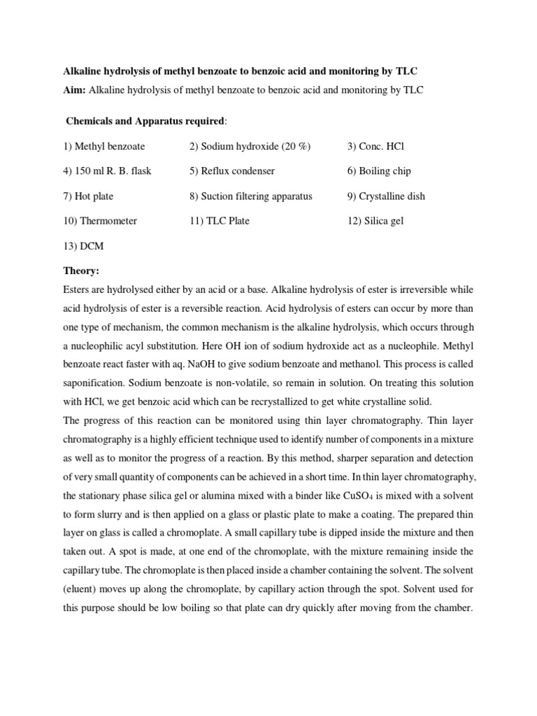 Lab Manual B.Tech Chemistry 2022 PDF Thin Layer Chromatography