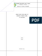 Science Investigation Report Template | PDF | Data | Data Analysis