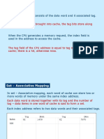 Direct Mapping: Each Word in Cache Consists of The Data Word and It Associated Tag