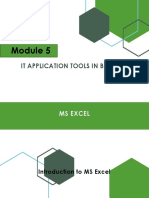 Module 5 - AE 1 MS Excel