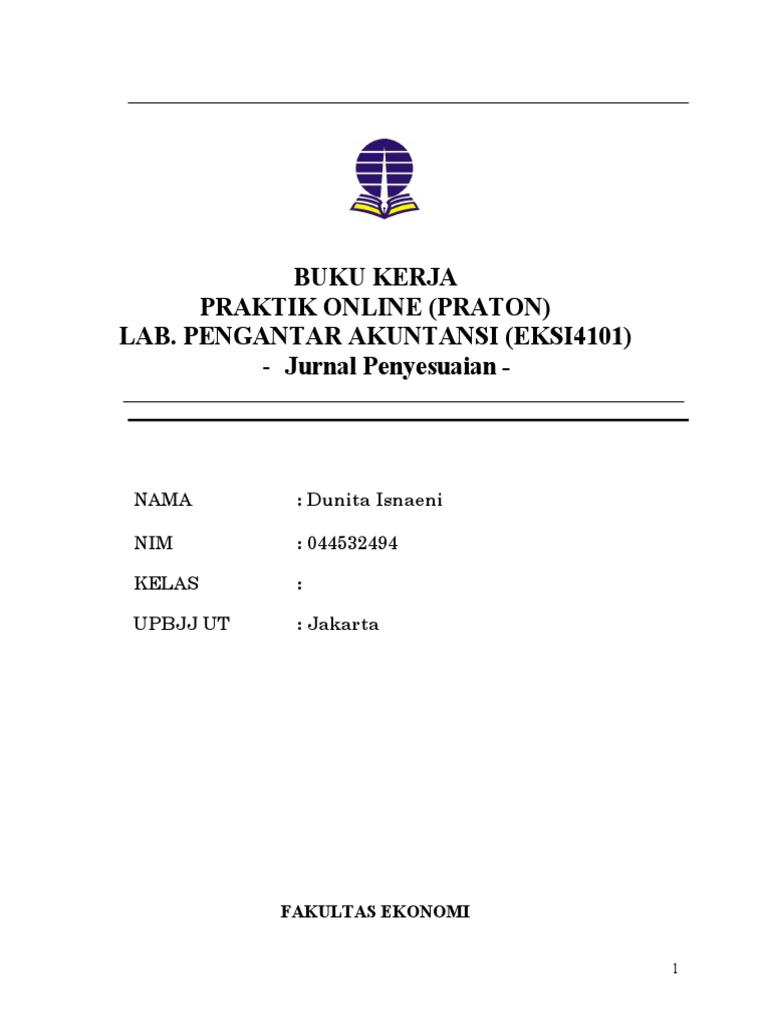 Ayat Jurnal Penyesuaian | PDF