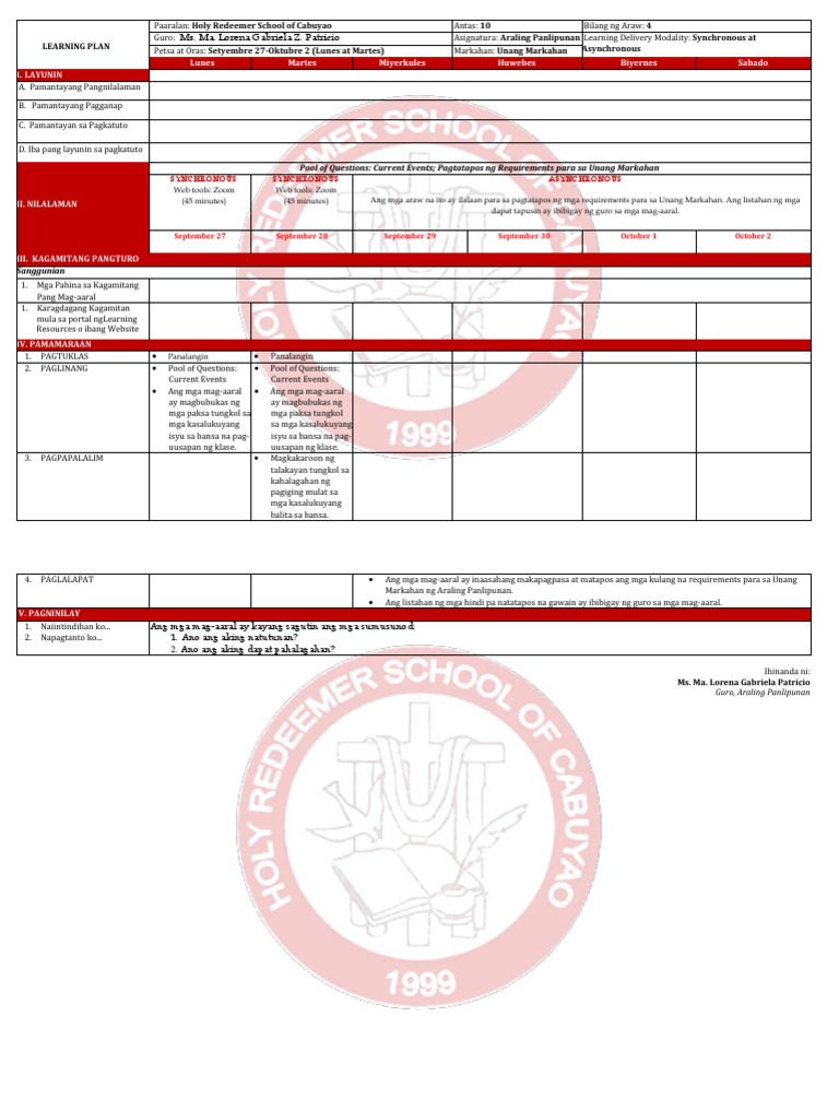 AP 10 LP WK 9 | PDF