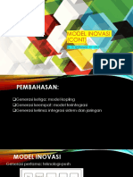 Matkul-Business Innovation - Kuliah 6 - Model Inovasi (Cont)